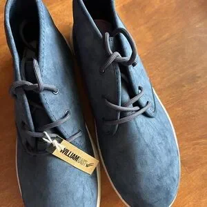 Williams Rast Blue suede Men’s size 10 M active wear Hawk Chukka William Rast Shoes for Men for sale | eBay main image 4